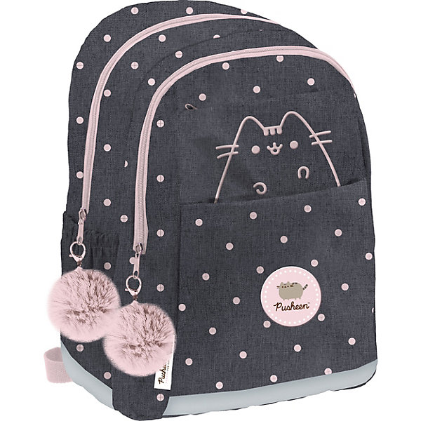 

Рюкзак Pusheen, Черный джинсовый, Рюкзак Pusheen