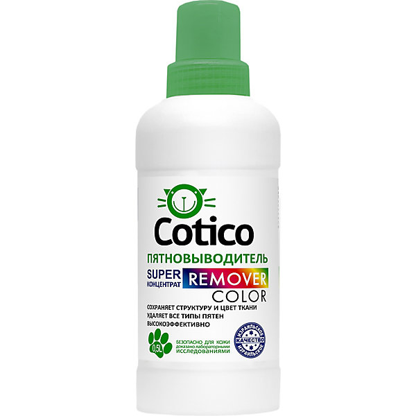 фото Пятновыводитель cotico remover color суперконцентрат, 500 мл