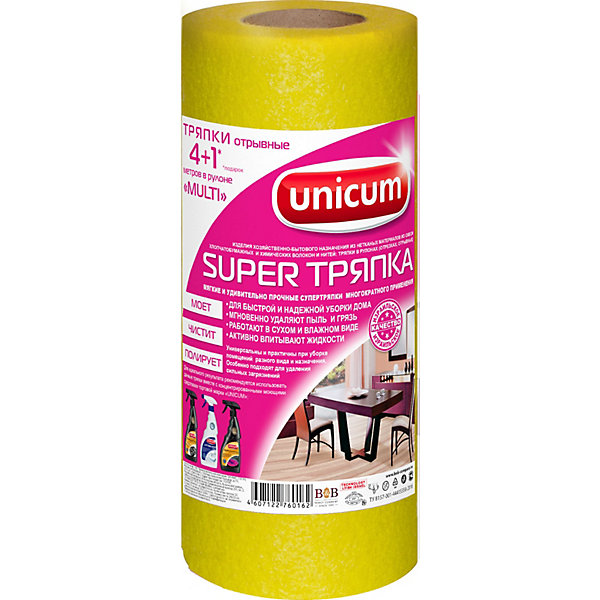 

Тряпка Unicum Universal 4+1 м, 120 г/м2