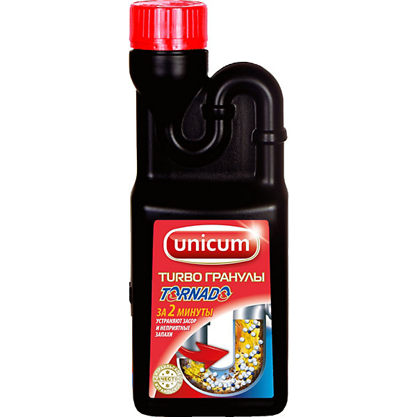 

Средство Unicum Tornado для удаления засоров, 600 г