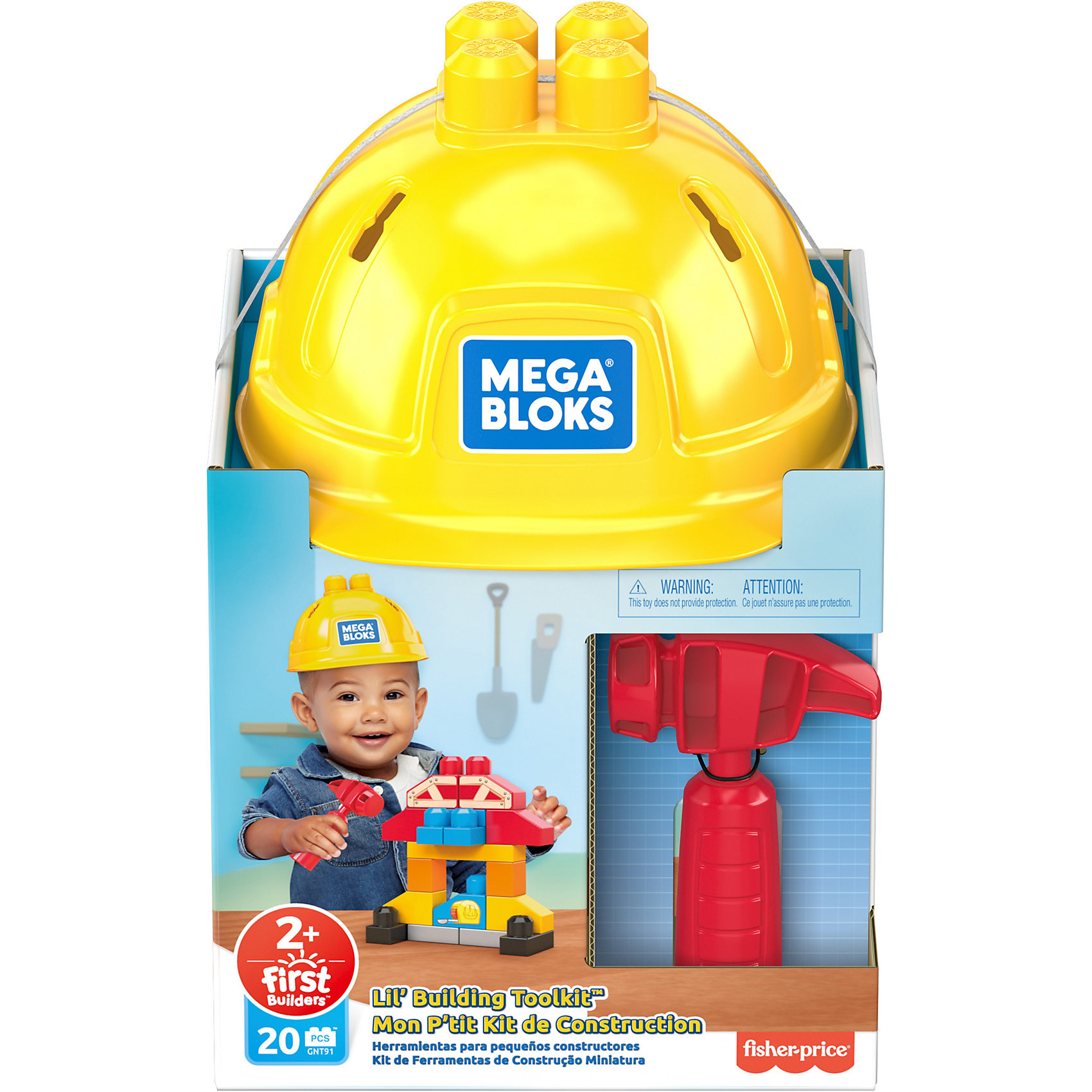 Игровой набор Mega Bloks Маленький строитель Mattel 15613681