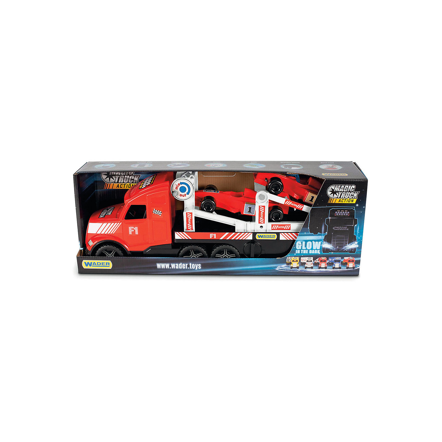 Игровой набор Magic Truck "Автовоз формула 1" Wader 15626913