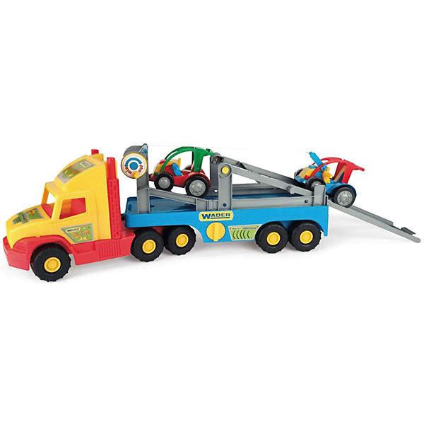 

Игровой набор Wader Super Truck, с легковой машинкой