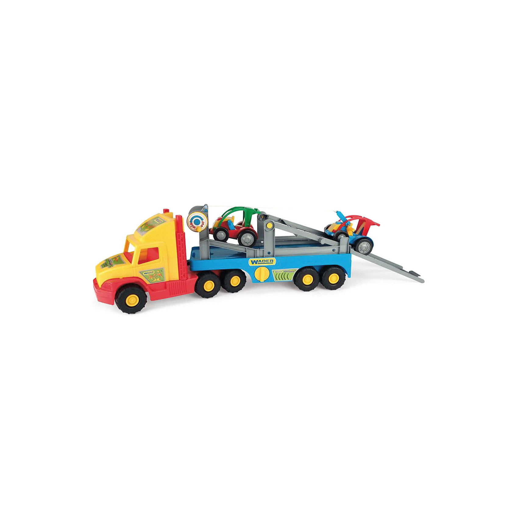 Игровой набор Super Truck, с легковой машинкой Wader 15626949