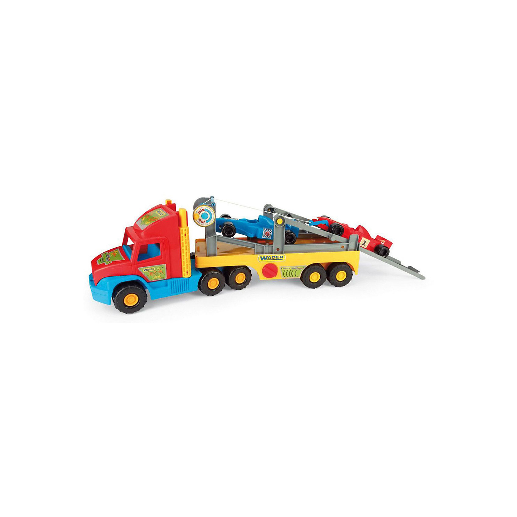 Игровой набор Super Truck "Автовоз формула 1" Wader 15626967