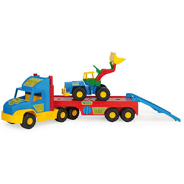 

Игровой набор Wader Super Truck, с трактором