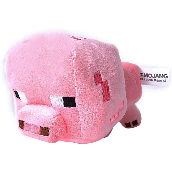 фото Мягкая игрушка jazwares minecraft baby pig поросенок 18 см