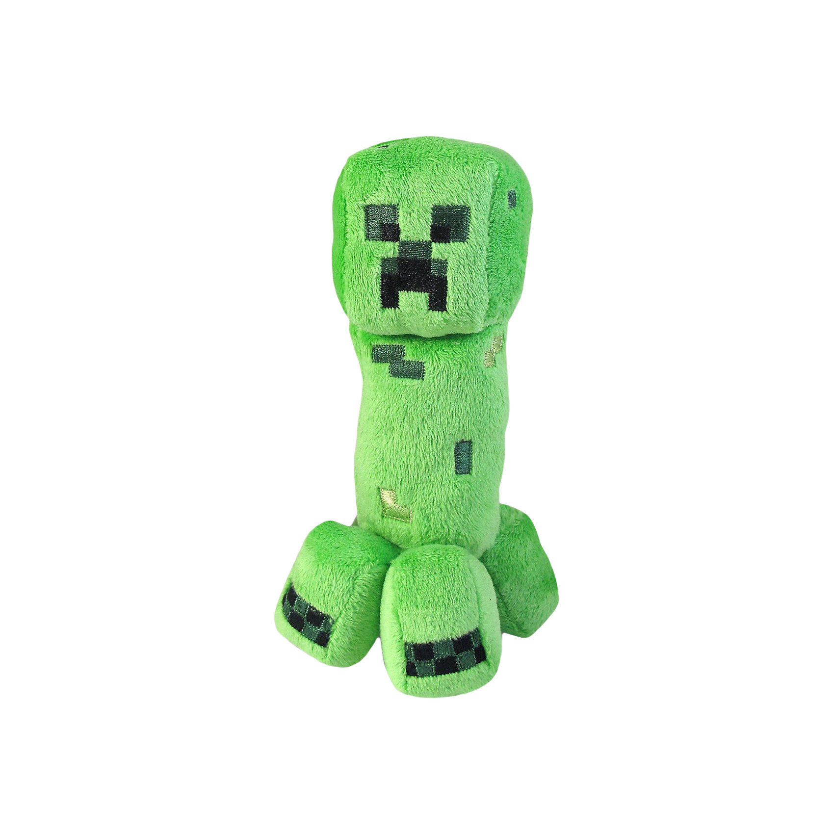 фото Мягкая игрушка jazwares minecraft creeper крипер 18 см