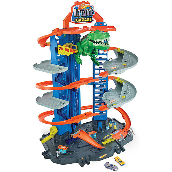 

Автотрек Hot Wheels City "Невообразимый гараж с тираннозавром, Автотрек Hot Wheels City "Невообразимый гараж с тираннозавром"