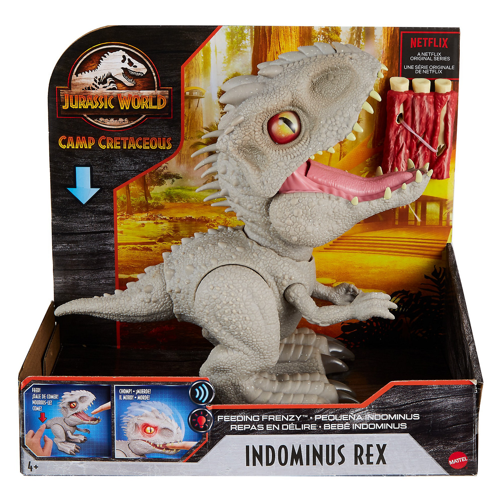 фото Фигурка динозавра jurassic world свирепый индоминус рекс gmt90 mattel