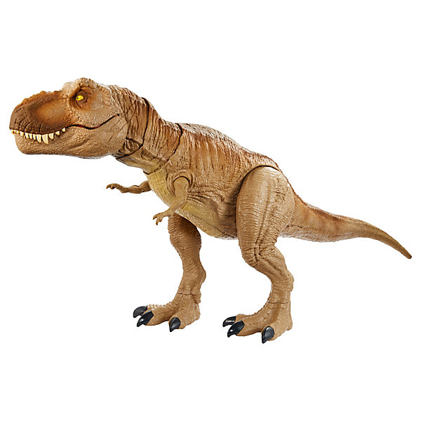 фото Фигурка динозавра jurassic world рычащий ти-рекс gjt60 mattel