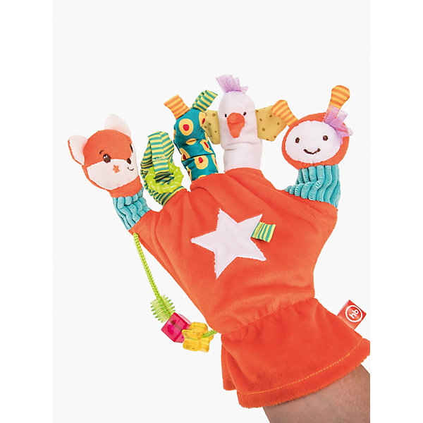 

Игрушка-перчатка Happy Baby Дай пять, Разноцветный, Игрушка-перчатка Happy Baby Дай пять