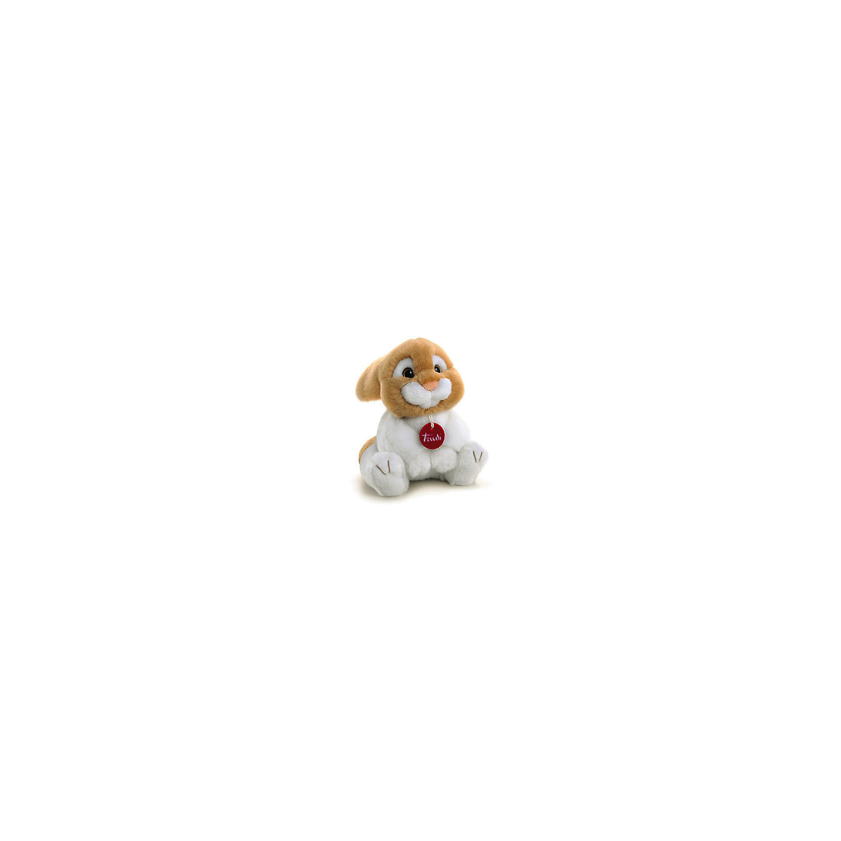 Мягкая игрушка Кролик Оливер, сидячая, 22 см TRUDI 15638819