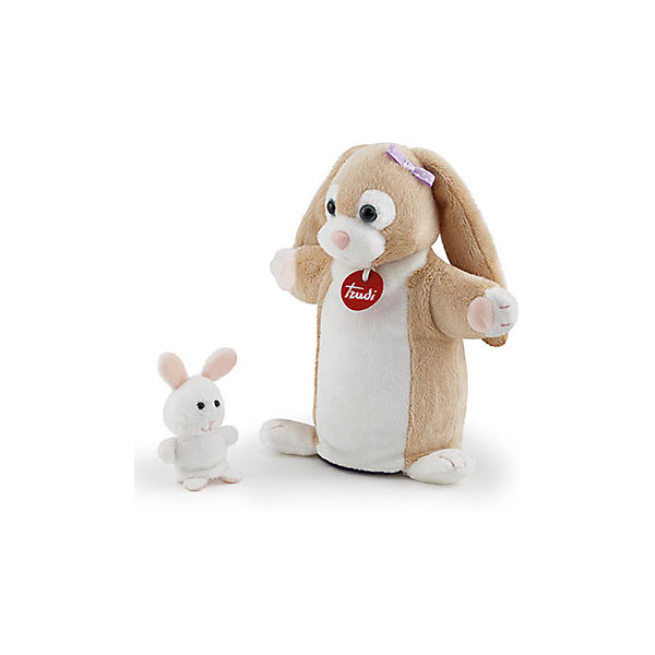 

Игрушка на руку Trudi Зайчиха с зайчонком, 24x23x9 см, Бежевый, Игрушка на руку Trudi Зайчиха с зайчонком, 24x23x9 см