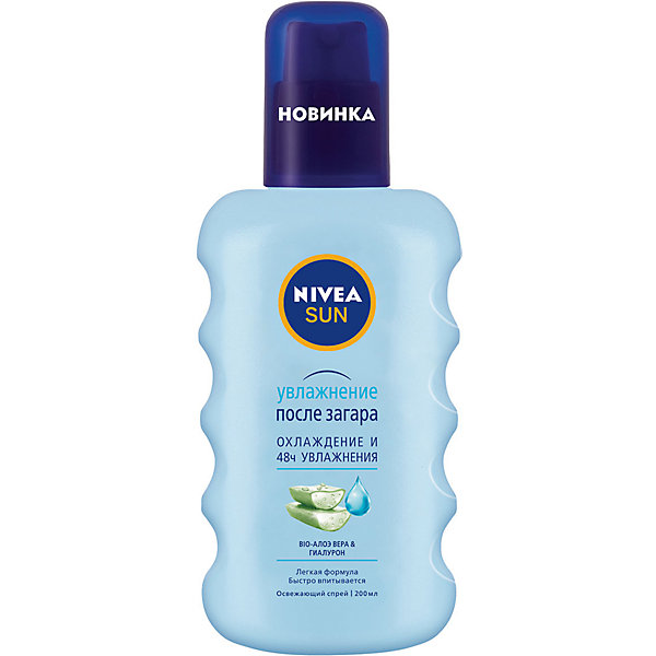 

Спрей для тела Nivea Sun "Увлажнение после загара" с алоэ вера, 200 мл