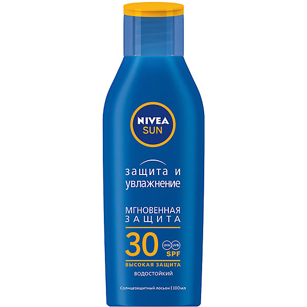 Солнцезащитный лосьон для тела Sun "Защита и увлажнение" SPF 30, 100 мл Nivea 15639126