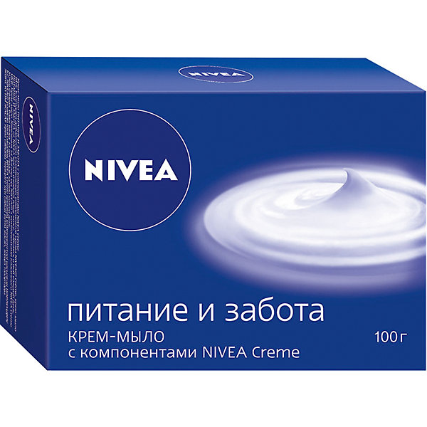 Крем-мыло "Питание и забота" с компонентами Creme, 100 г Nivea 15639136