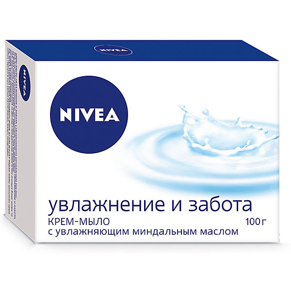 Крем-мыло "Увлажнение и забота" с миндальным маслом, 100 г Nivea 15639140