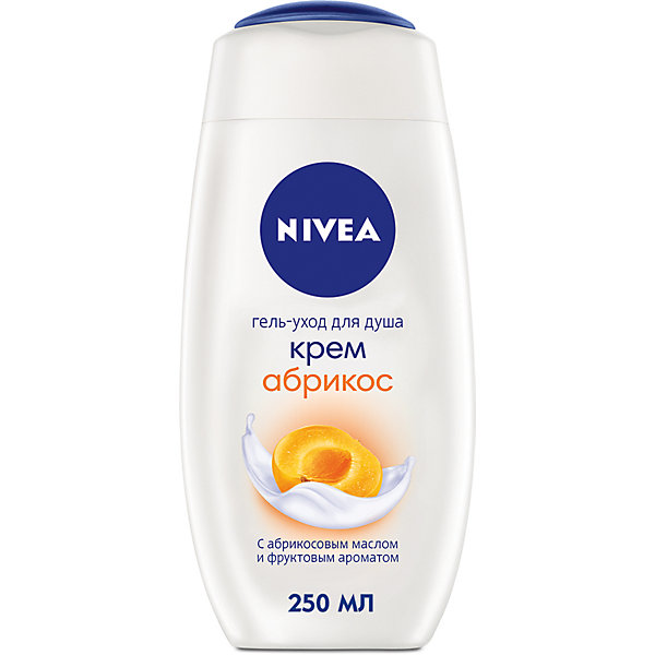 

Гель-уход для душа Nivea "Крем Абрикос", 250 мл