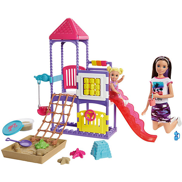 

Игровой набор Barbie "Семья" Скиппер с малышом на игровой площадке