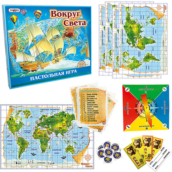 

Настольная игра Strateg "Вокруг Света, Настольная игра Strateg "Вокруг Света"
