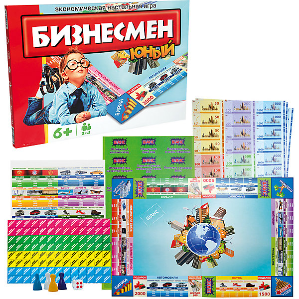

Настольная игра Strateg "Юный бизнесмен, Настольная игра Strateg "Юный бизнесмен"