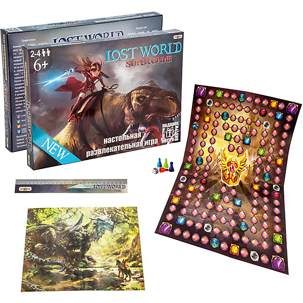 

Настольная игра Strateg Lost world