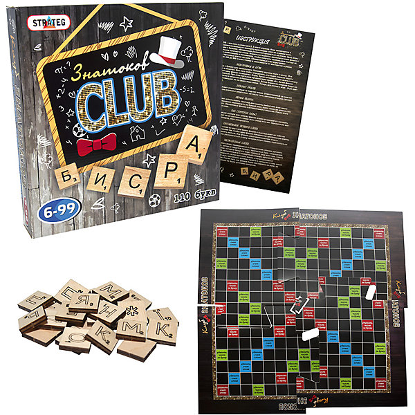

Настольная игра Strateg Знатаков Club