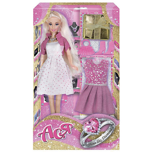

Кукла Toys Lab "Сверкай, как бриллиант" Ася, 28 см, Розовый, Кукла Toys Lab "Сверкай, как бриллиант" Ася, 28 см