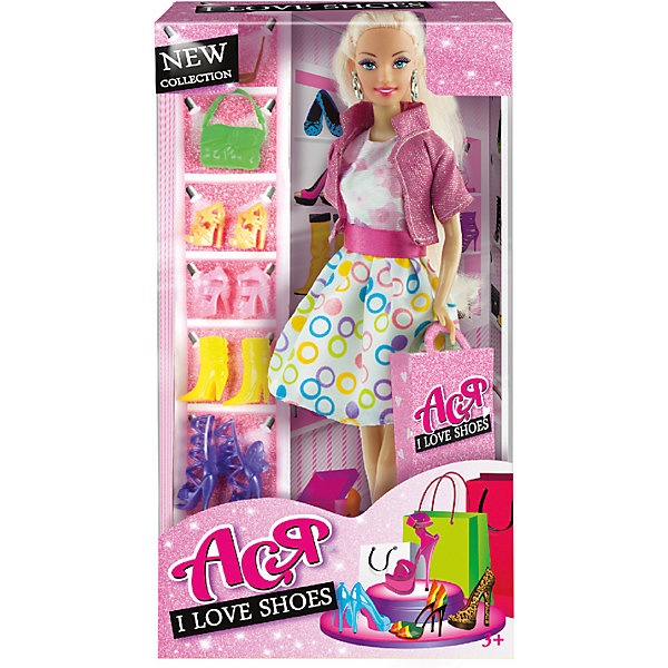 

Кукла Toys Lab "Любимые туфли" Ася, 28 см, Розовый, Кукла Toys Lab "Любимые туфли" Ася, 28 см