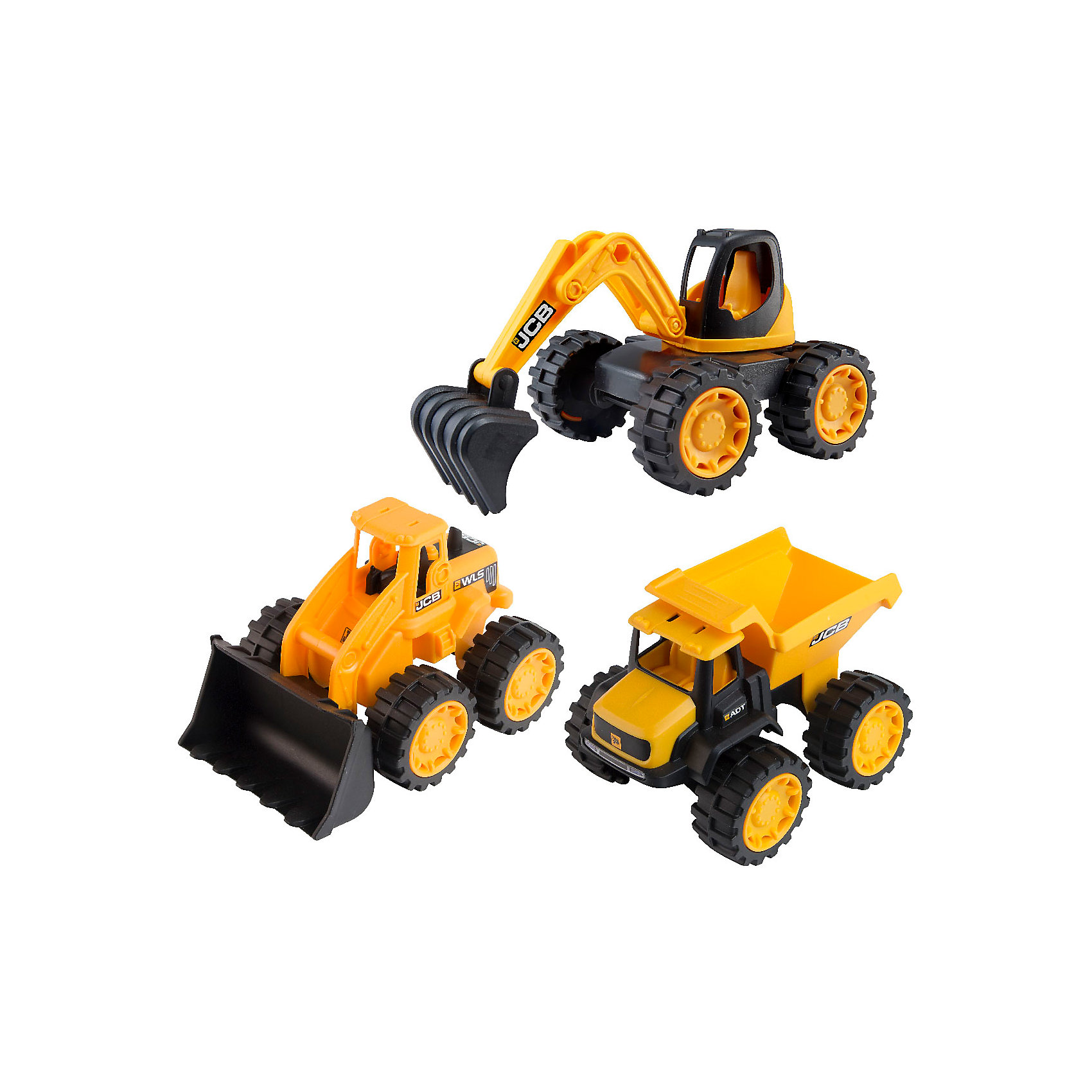 Набор машинок JCB, 3 шт HTI 15654326