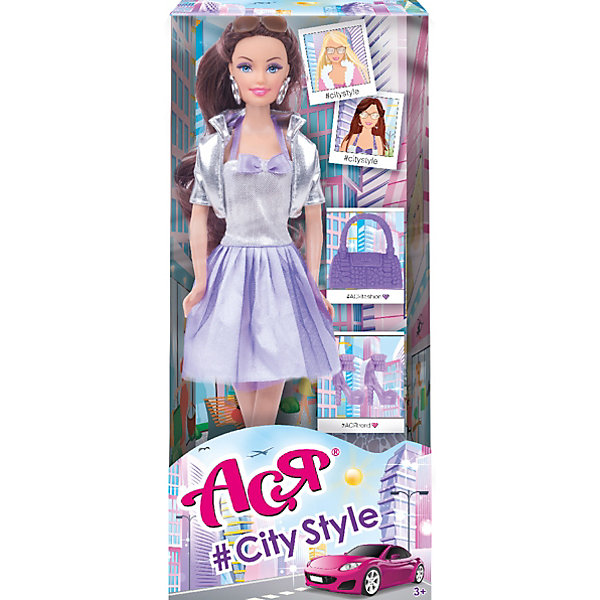 

Кукла Toys Lab "Стиль большого города" Ася, 28 см, Лиловый, Кукла Toys Lab "Стиль большого города" Ася, 28 см