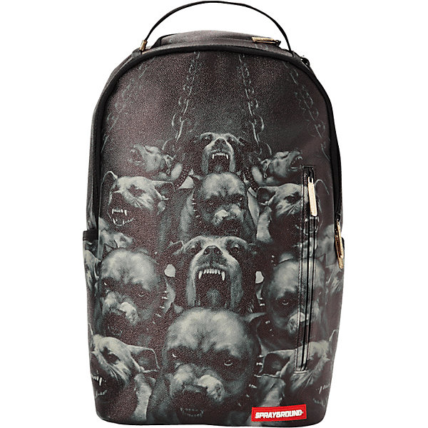 

Рюкзак SprayGround Pitbulls Backpack, Черный джинсовый, Рюкзак SprayGround Pitbulls Backpack