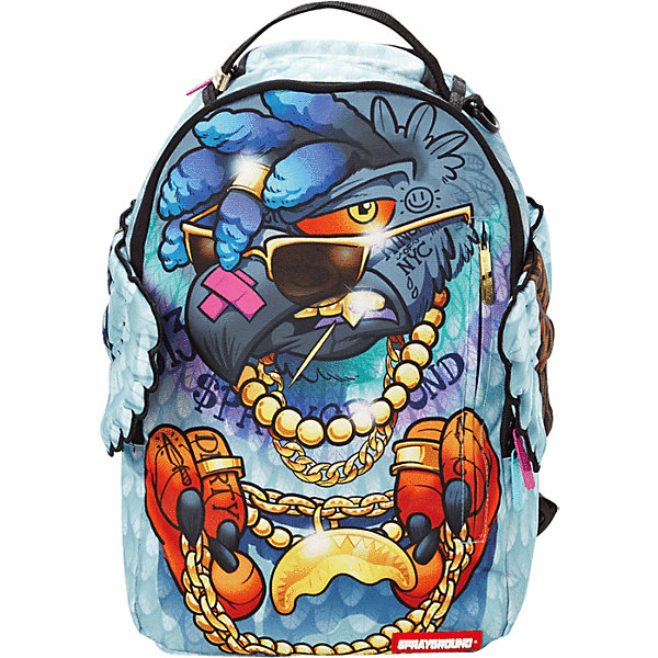 

Рюкзак SprayGround Pigeons in the Hood, Синий, Рюкзак SprayGround Pigeons in the Hood