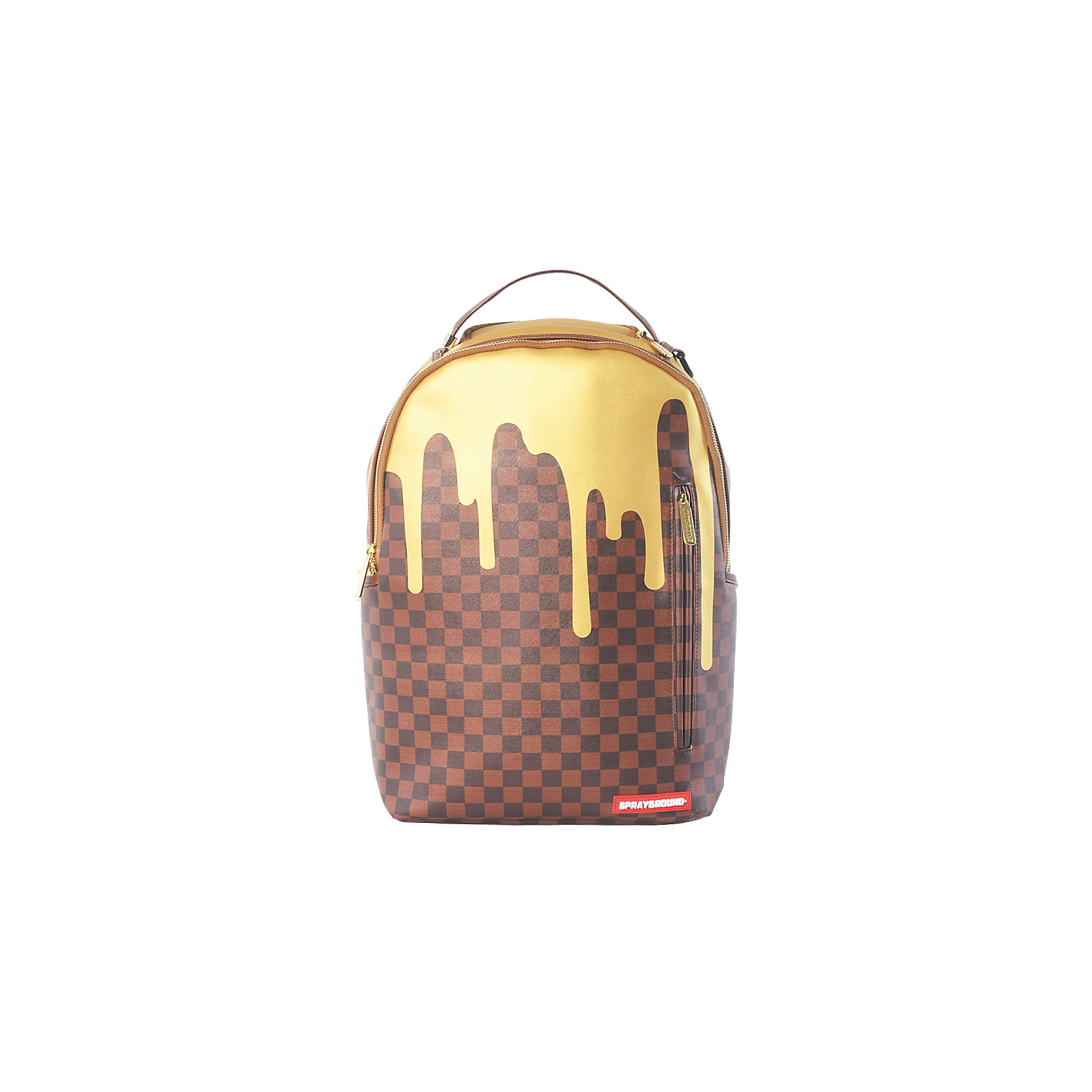 фото Рюкзак sprayground gold checkered