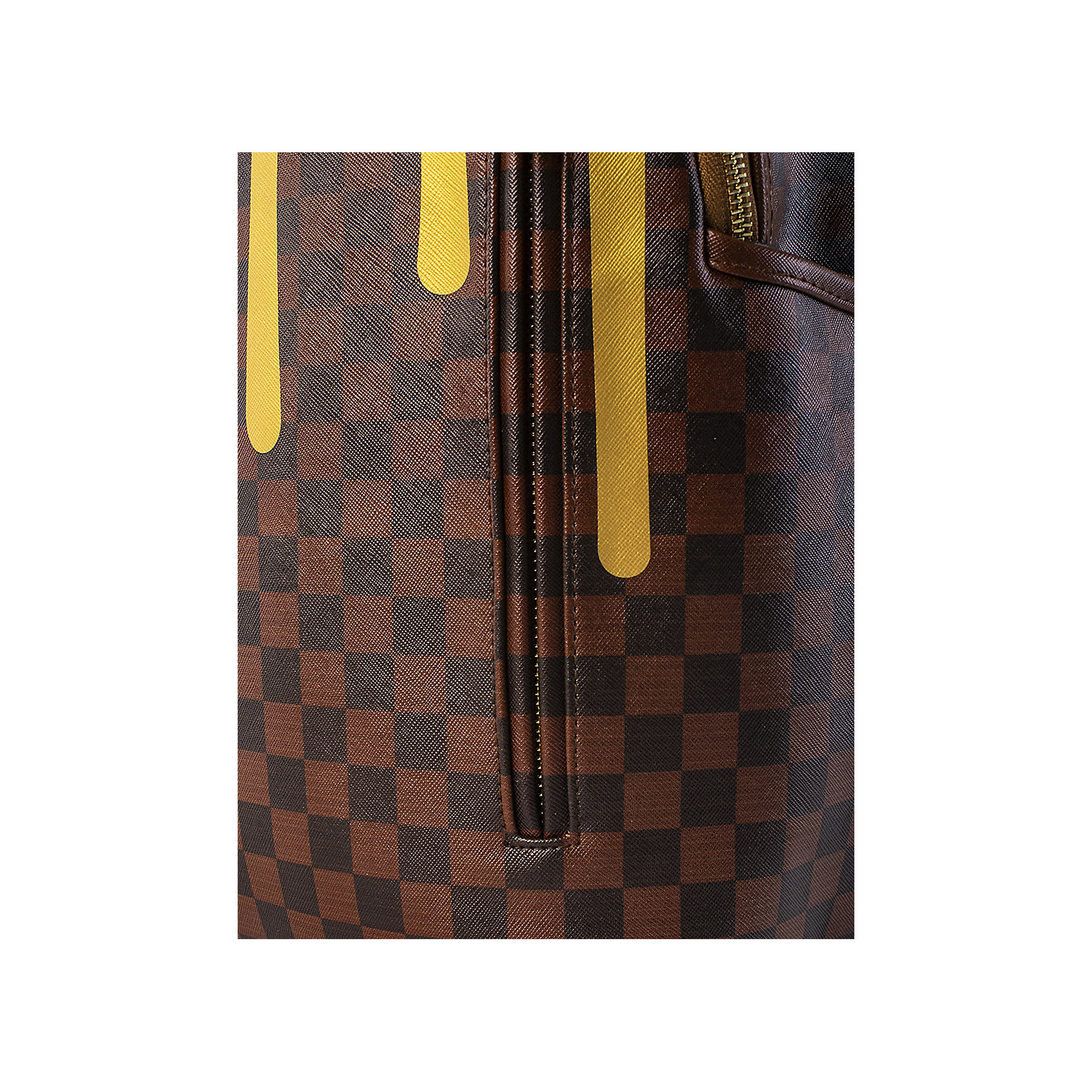 фото Рюкзак sprayground gold checkered