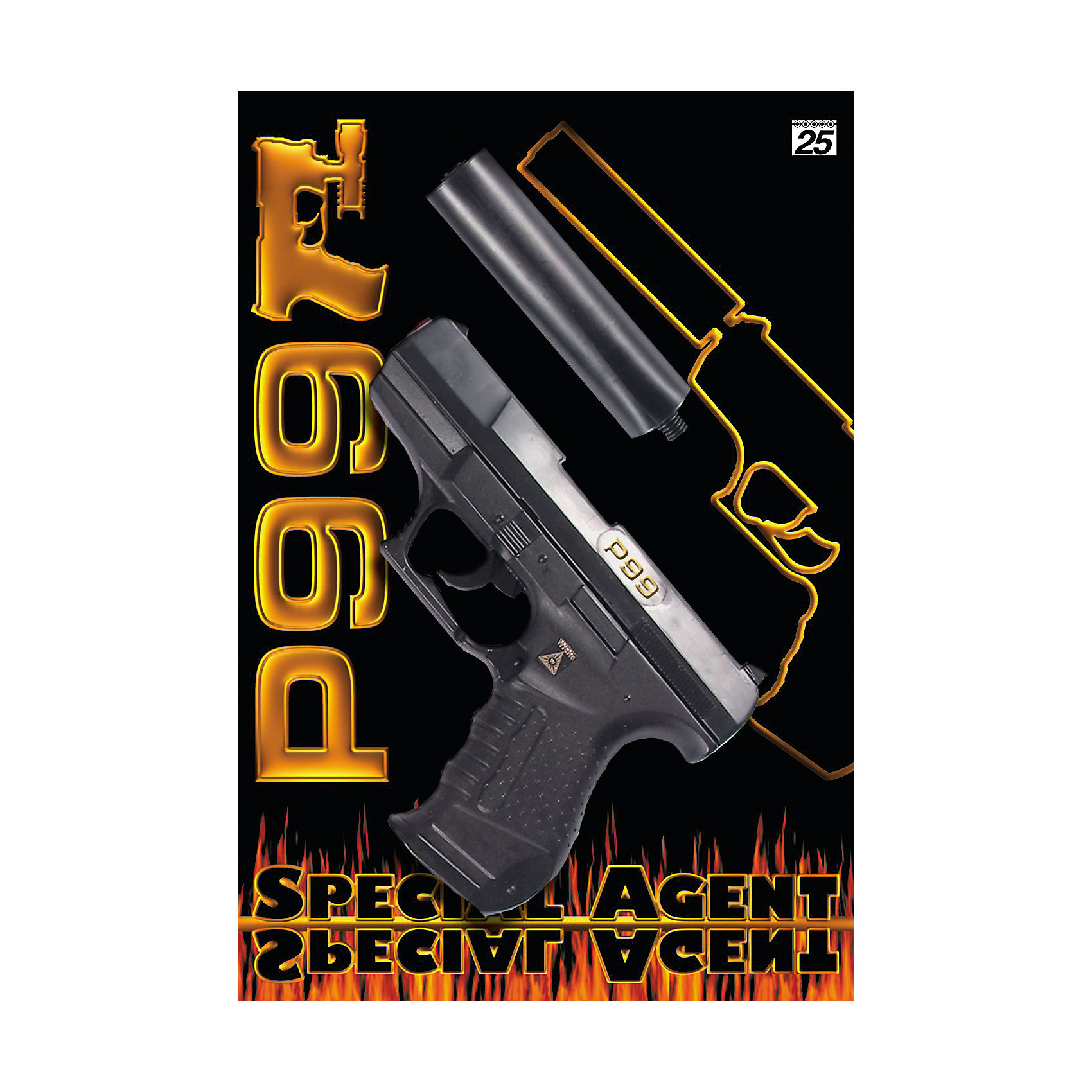 фото Пистолет sohni-wicke special agent p99, 29,8 см
