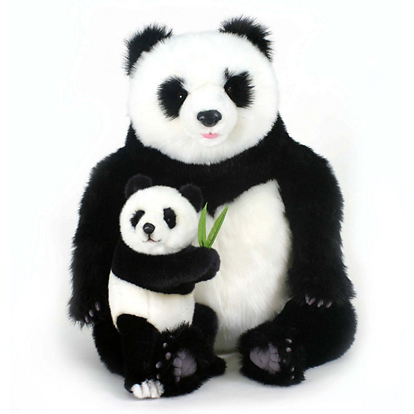 Мягкая игрушка Панда с детенышем Hansa 15674446
