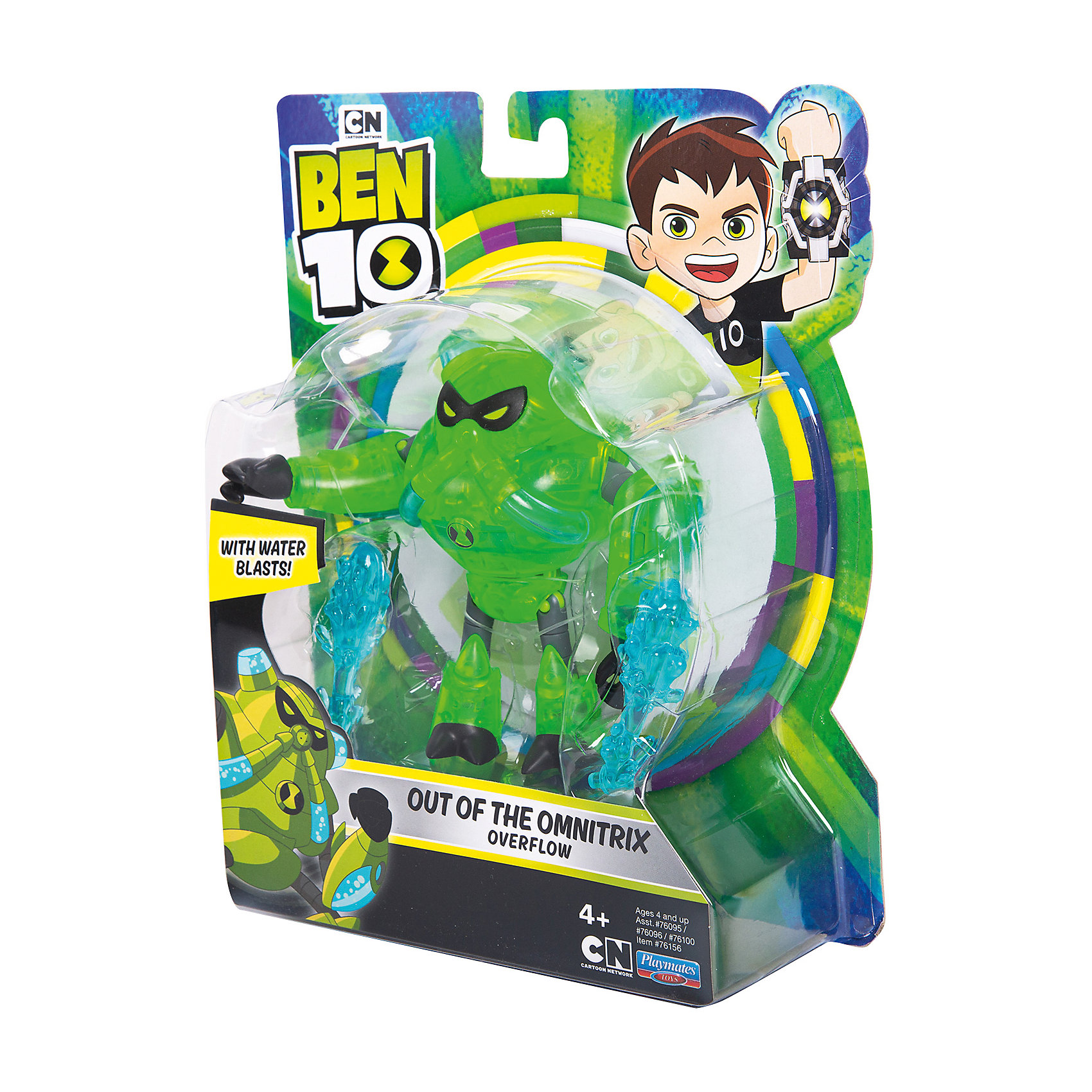 фото Фигурка playmates ben 10 "водохлёст из омнитрикс", 12.5 см