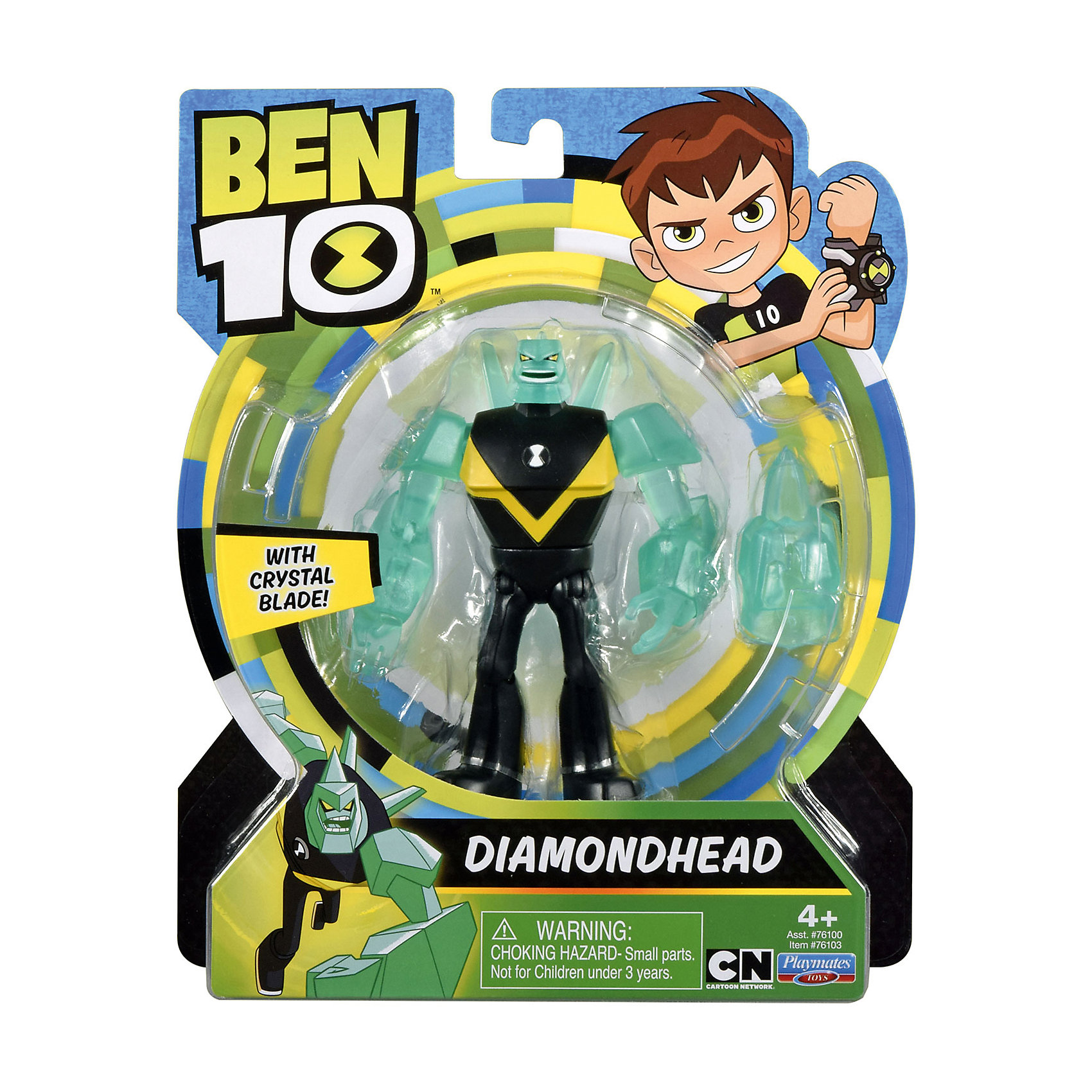 фото Фигурка playmates ben 10 "алмаз", 12.5 см