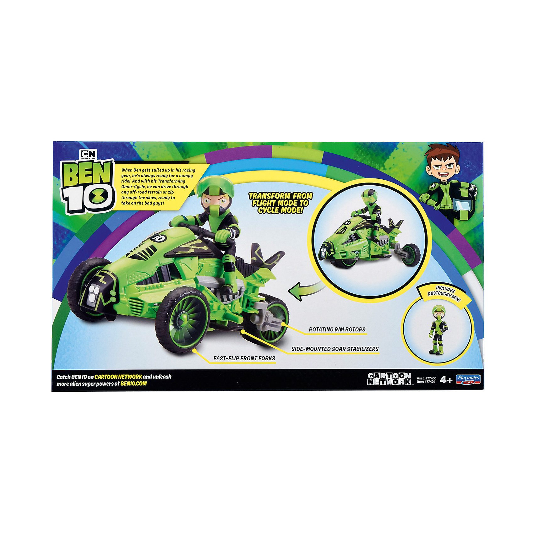 фото Игровой набор playmates ben 10 «багги бен 10»