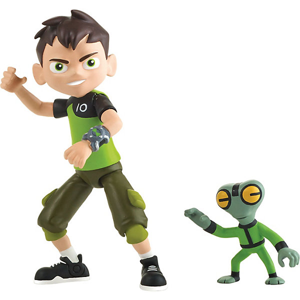 фото Фигурка playmates ben 10 "бен и гуманоид", 12.5 см