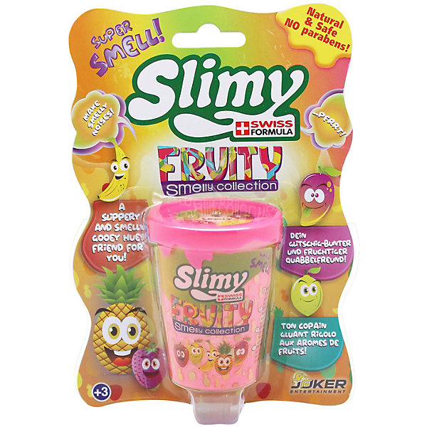 

Слайм Slimy, с ароматом клубники, Разноцветный, Слайм Slimy, с ароматом клубники