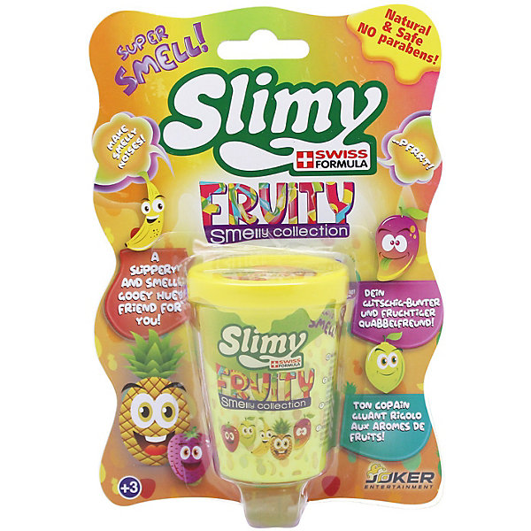 

Слайм Slimy, с ароматом банана, Разноцветный, Слайм Slimy, с ароматом банана