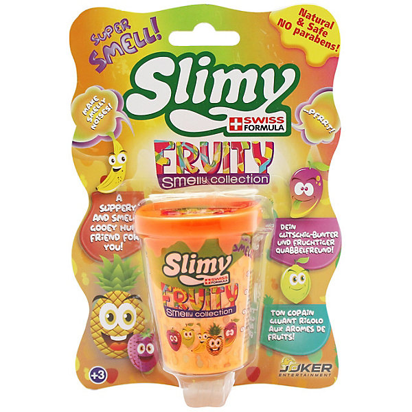 

Слайм Slimy, с ароматом ананаса, Разноцветный, Слайм Slimy, с ароматом ананаса