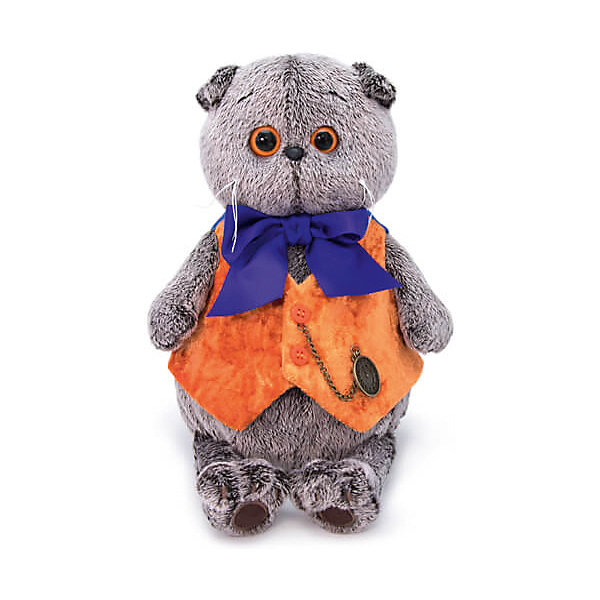 Одежда для мягкой игрушки Оранжевый жилет с часами, 19 см Budi Basa 15826241