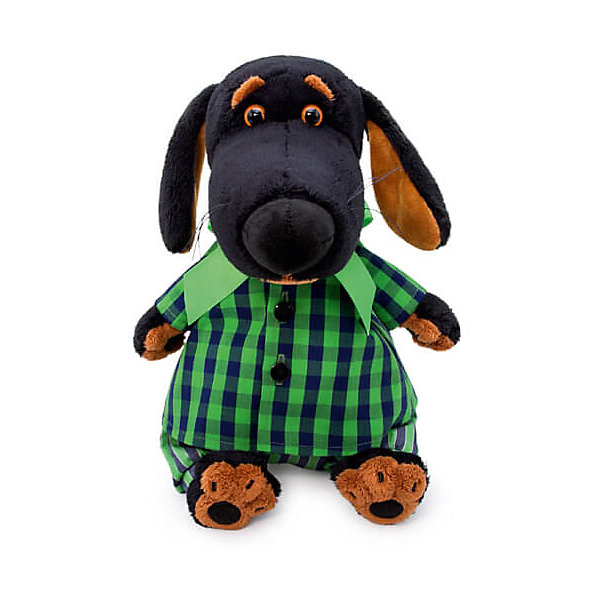 Мягкая игрушка Собачка Ваксон в рубашке и штанах, 25 см Budi Basa 15826348