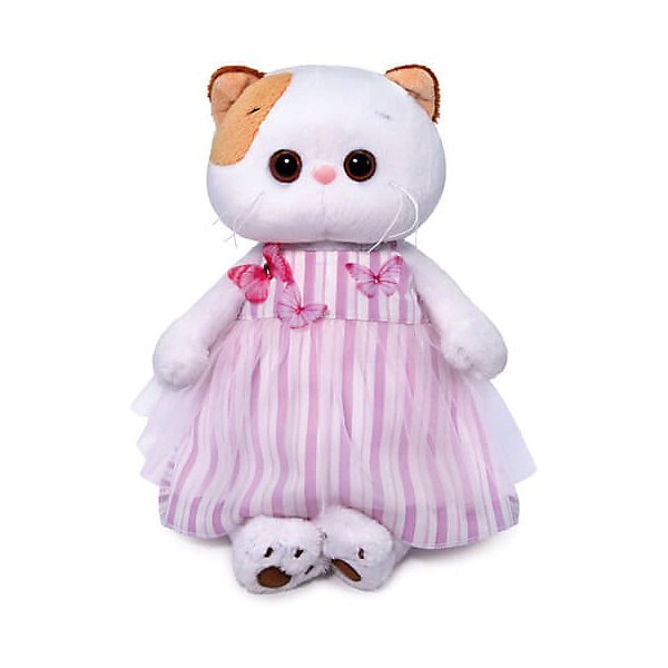 

Мягкая игрушка Budi Basa Кошечка Ли-Ли в платье с бабочками, 24 см, Белый, Мягкая игрушка Budi Basa Кошечка Ли-Ли в платье с бабочками, 24 см