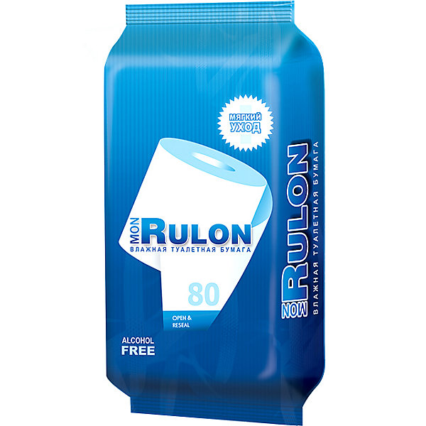 

Влажная туалетная бумага Mon Rulon №80