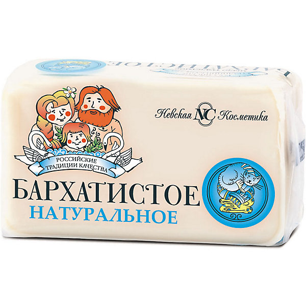 

Туалетное мыло Невская косметика Бархатистое, 140 г